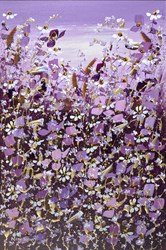 Purple Palace by Mary Shaw - Original Painting on Board sized 12x18 inches. Available from Whitewall Galleries